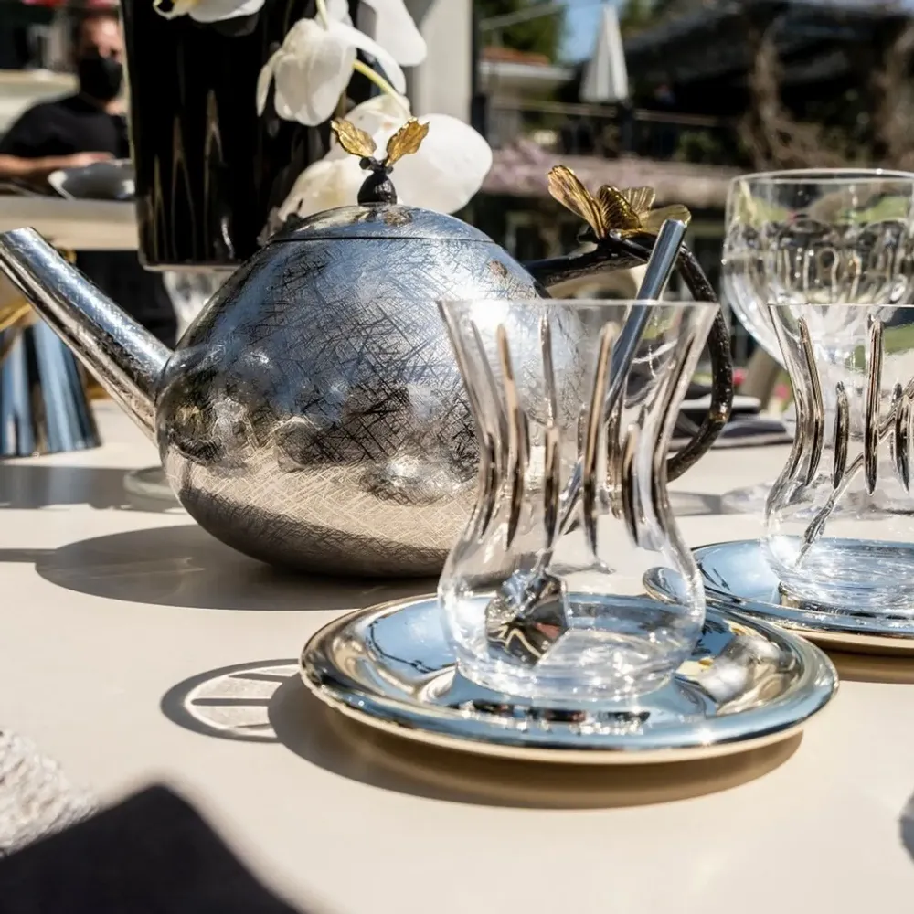 Tea and coffee accessories - Sweettalk Tea Glass Set, Set For 2 (6 Pcs) - ANATOLI