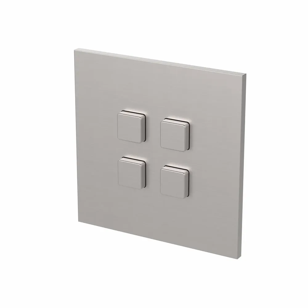 Recessed lighting - LIGHT AND BUTTON | SQUARE BUTTON - FEDE