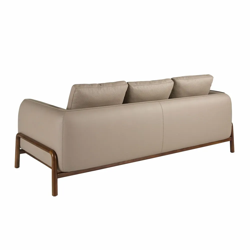 Sofas - 2-seater sofa in mink leather - ANGEL CERDÁ