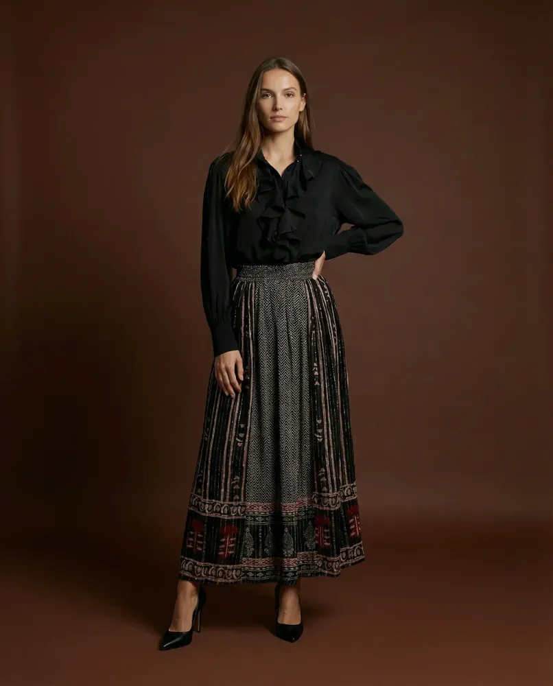 Prêt-à-porter - 114 . JUPE LONG CLEA - STELLA FOREST