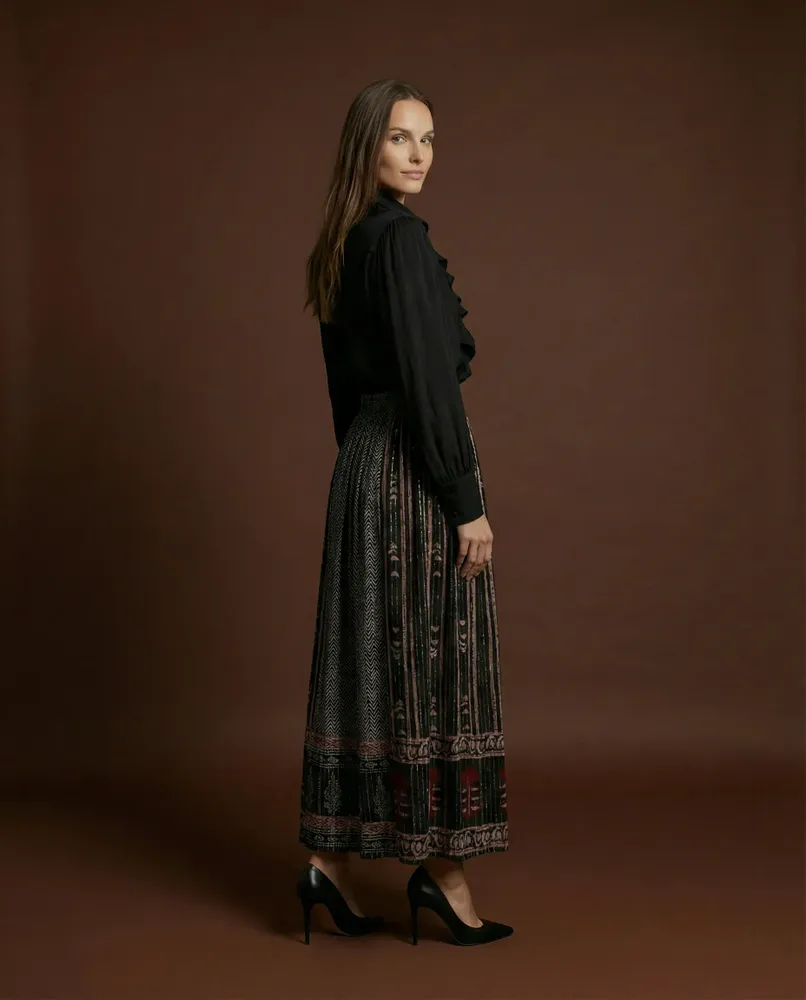 Prêt-à-porter - 114 . JUPE LONG CLEA - STELLA FOREST