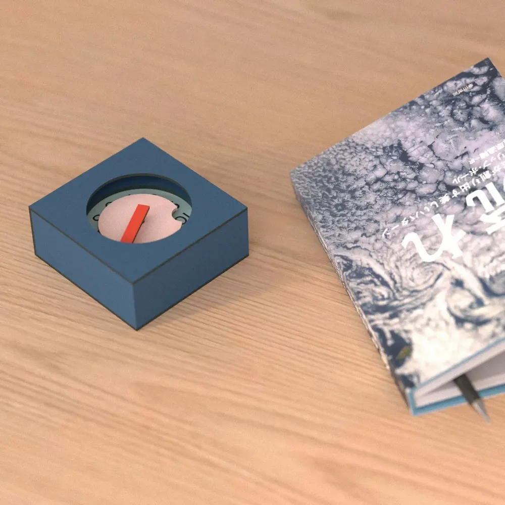 Clocks - Jikan Clock - Blue - PAPER FOR PAPER