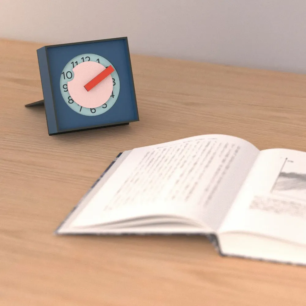 Clocks - Jikan Clock - Blue - PAPER FOR PAPER