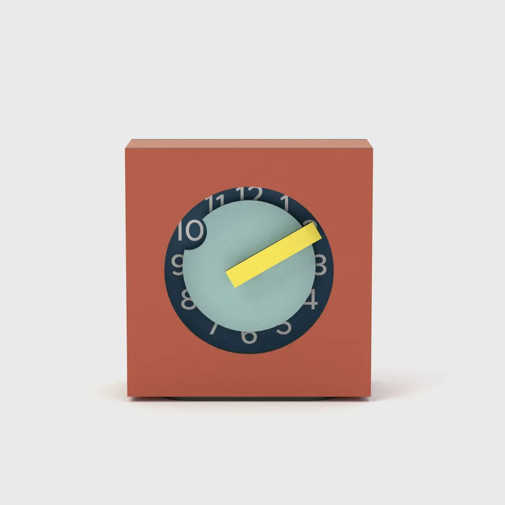 Clocks - Jikan Clock - Red - PAPER FOR PAPER