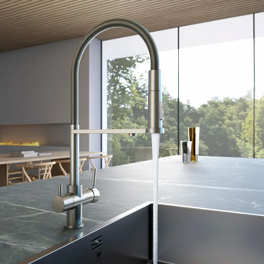 Kitchen taps - PURA Microfiltered Water - Kitchen mixers - GUGLIELMI SPA RUBINETTERIE