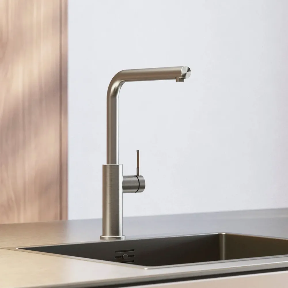 Kitchen taps - NOVO INOX - Stainless Steel Kitchen Mixers - GUGLIELMI SPA RUBINETTERIE