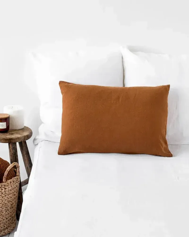 Linge de lit - Taie d’oreiller en lin (format standard UE) - MAGICLINEN