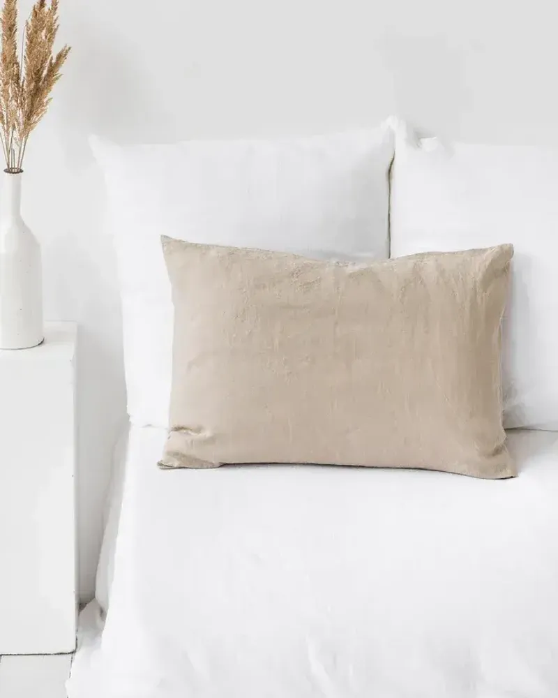 Linge de lit - Taie d’oreiller en lin (format standard UE) - MAGICLINEN