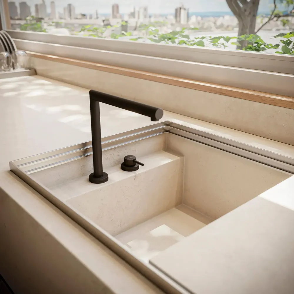 Kitchen taps - Telescopic Mixers - GUGLIELMI SPA RUBINETTERIE