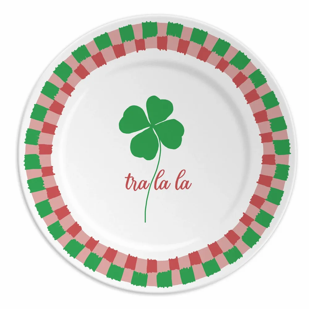 Assiettes au quotidien - ASSIETTE 21 TRA LA LA - ILARIA.I