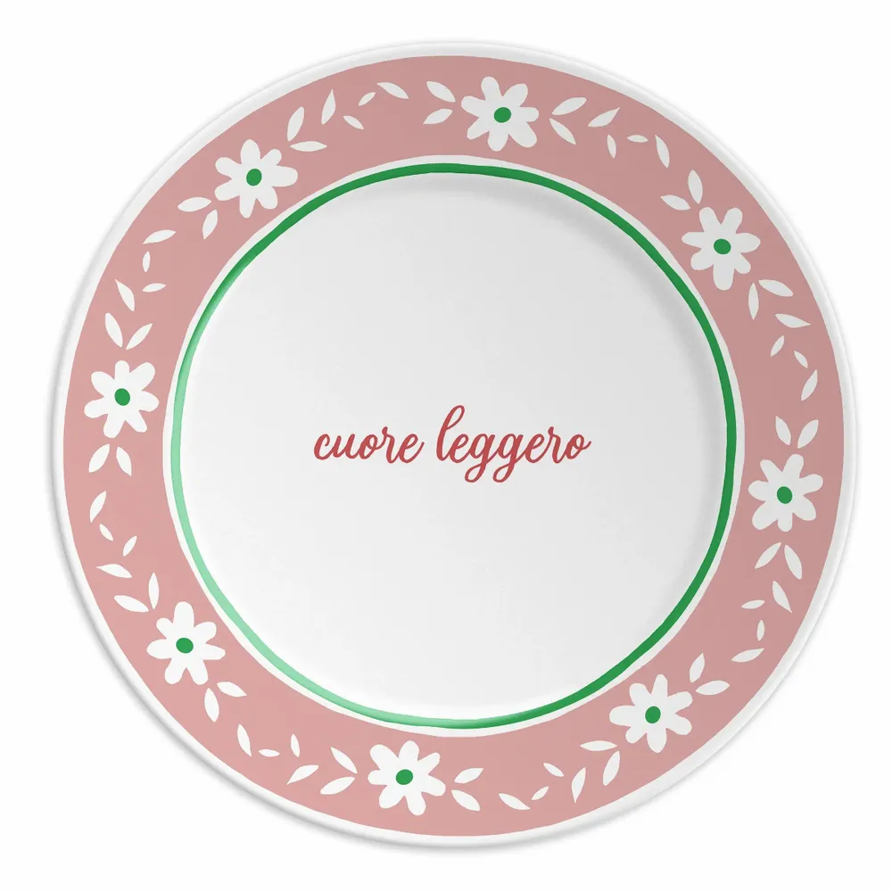 Assiettes au quotidien - ASSIETTE 21 CUORE LEGGERO - ILARIA.I