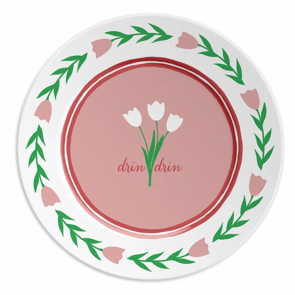 Assiettes au quotidien - ASSIETTE 16 DRIN DRIN - ILARIA.I