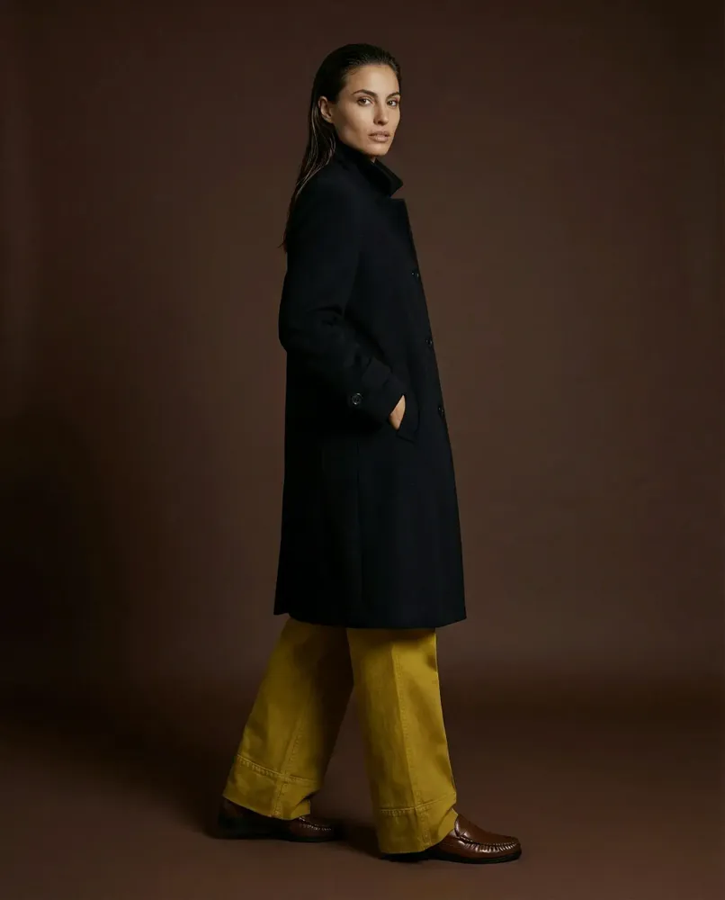 Prêt-à-porter - 713 . MANTEAU LONG ML NATY - STELLA FOREST