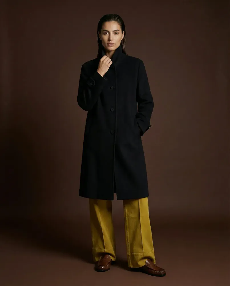 Prêt-à-porter - 713 . MANTEAU LONG ML NATY - STELLA FOREST