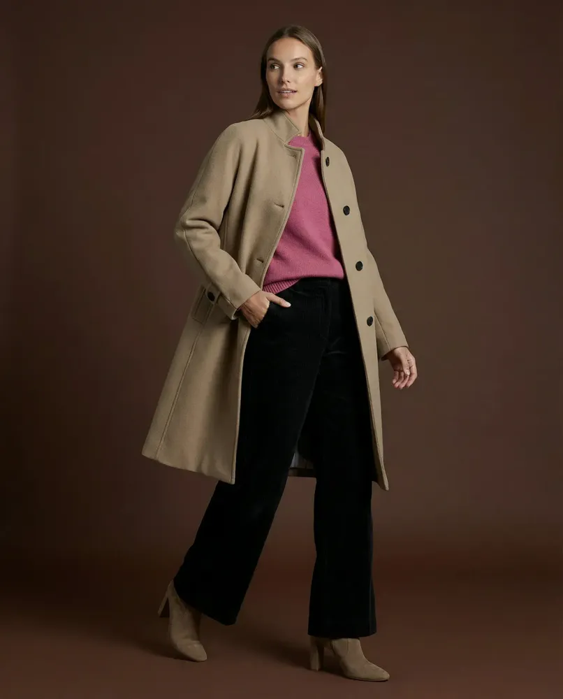 Prêt-à-porter - 713 . MANTEAU LONG ML NATY - STELLA FOREST