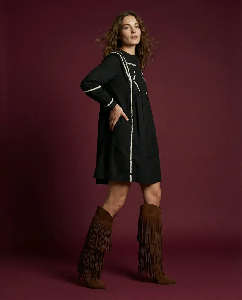 Prêt-à-porter - 128 . ROBE COURTE ML UNIKY - STELLA FOREST