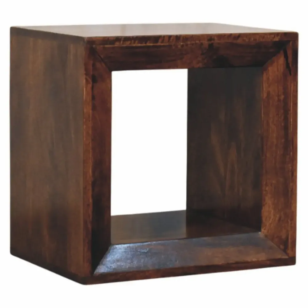 Autres tables  - Artisan Furniture Solid Wood Table d'appoint Solis ouverte en noyer californien - ARTISAN FURNITURE