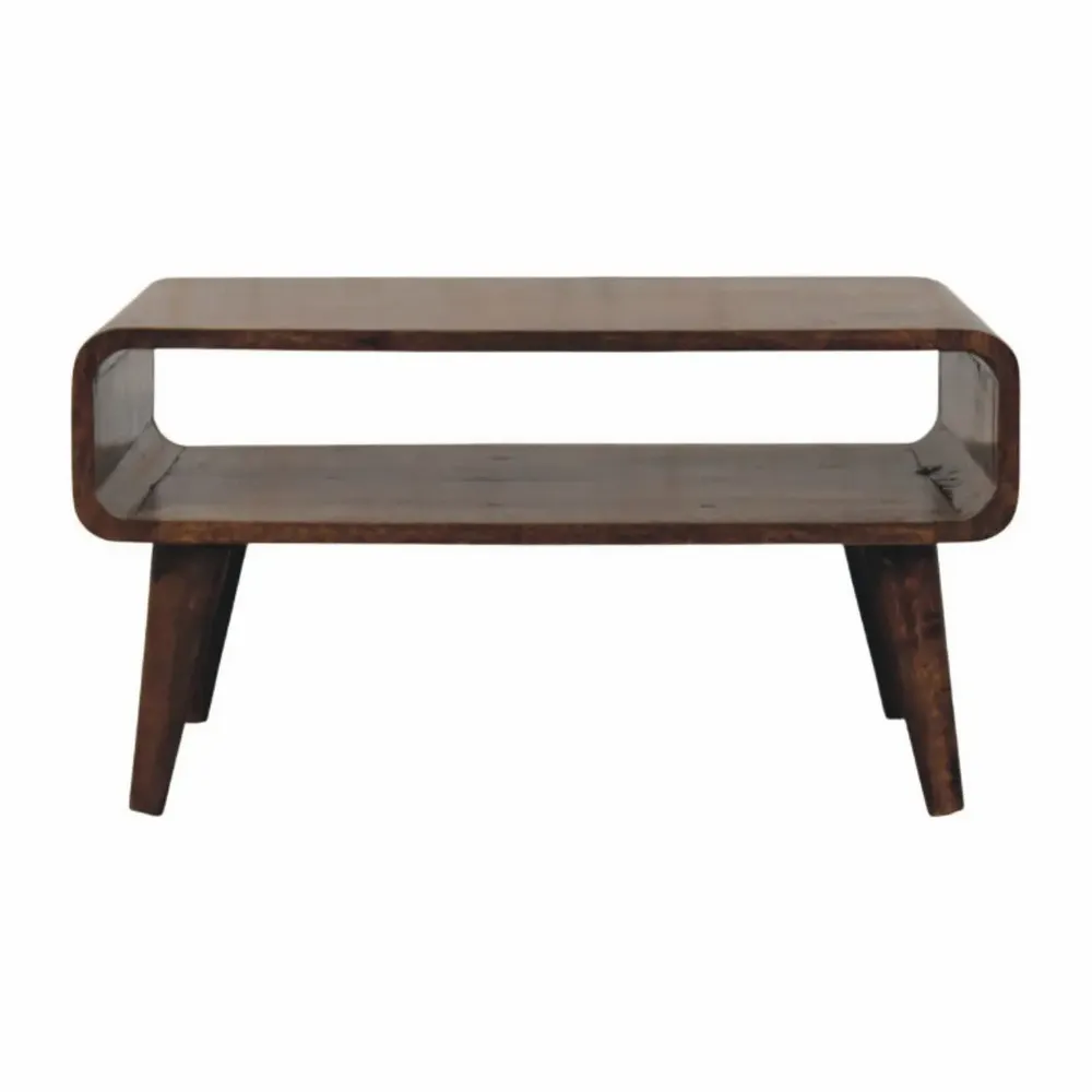 Tables basses - Artisan Furniture Solid Wood Table basse à bords arrondis - ARTISAN FURNITURE