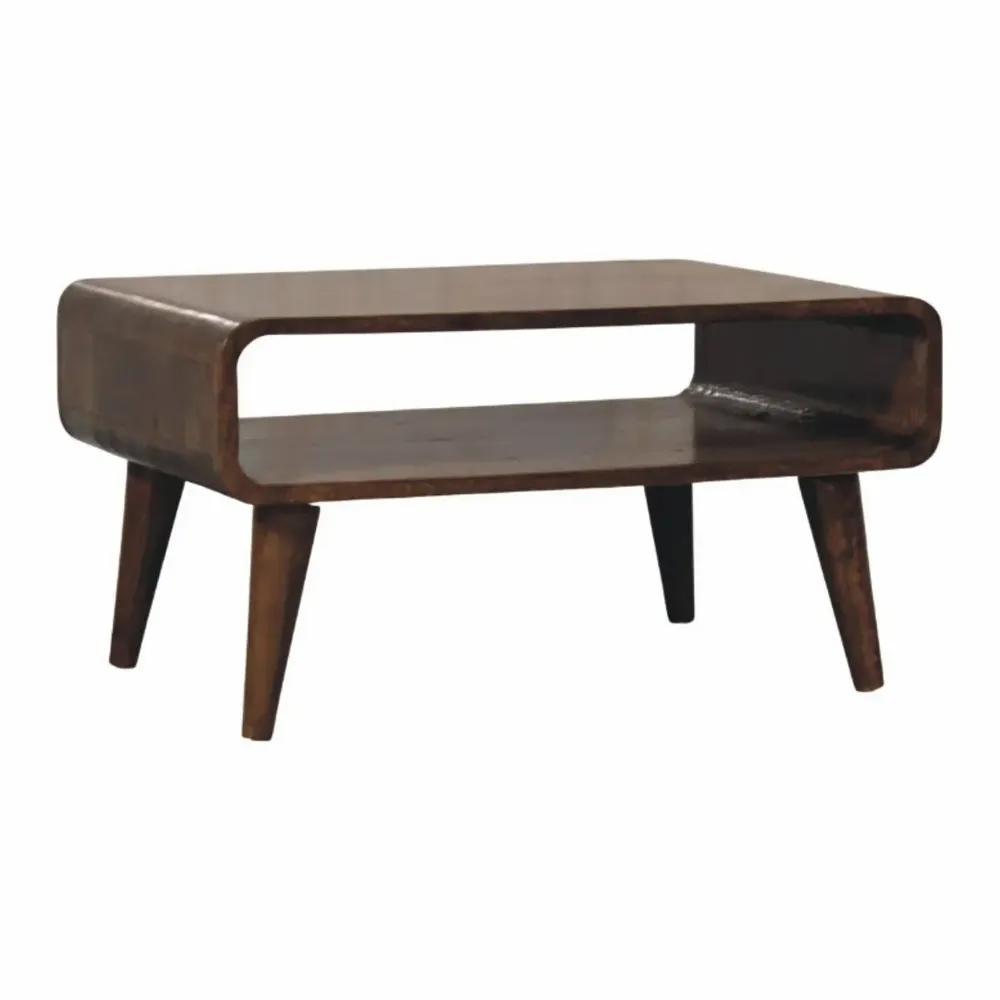 Tables basses - Artisan Furniture Solid Wood Table basse à bords arrondis - ARTISAN FURNITURE