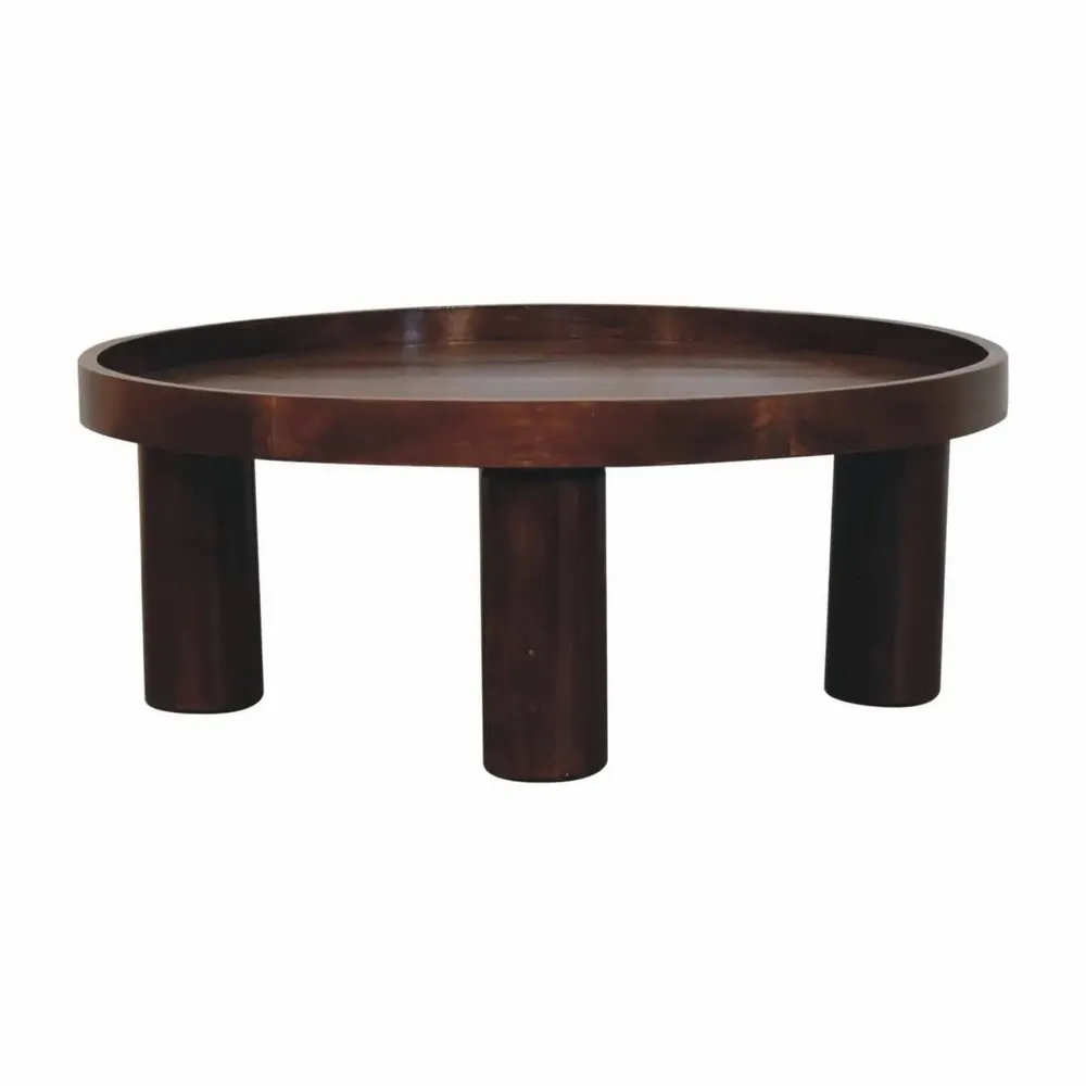 Tables basses - Artisan Furniture Solid Wood Table basse Crescent Chestnut - ARTISAN FURNITURE