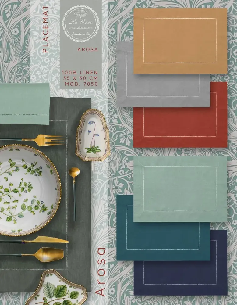 Dessous de plat - AROSA SET DE TABLE EN LIN - LA CUCA