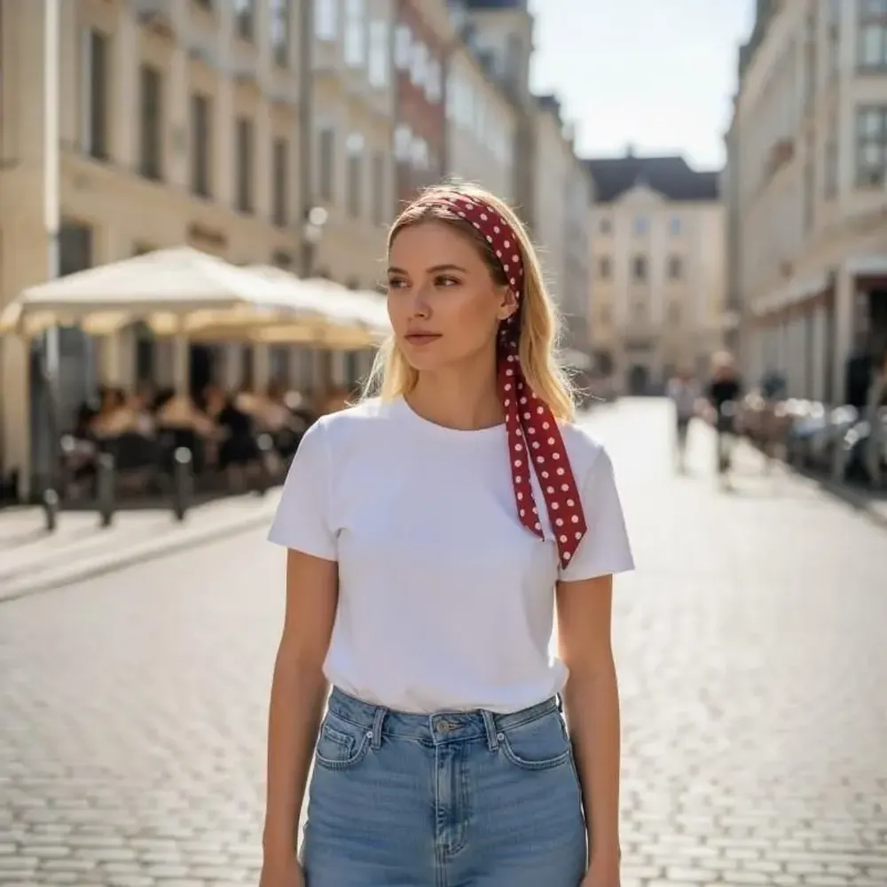 Serre-tête - Bandeau Adriana Pois - MAISON FITZGERALD