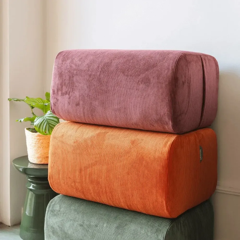 Ottomans - Pouf modulable POP (bordeaux) - MAISON JEUDI