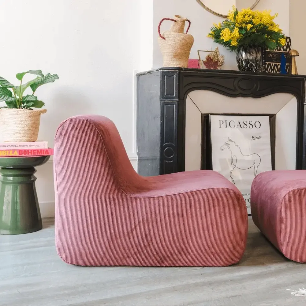 Armchairs - Chauffeuse modulable POP (bordeaux) - MAISON JEUDI