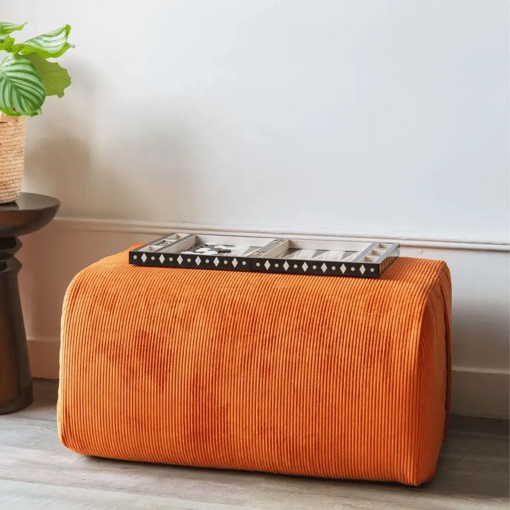 Ottomans - POP modular ottoman (orange) - MAISON JEUDI