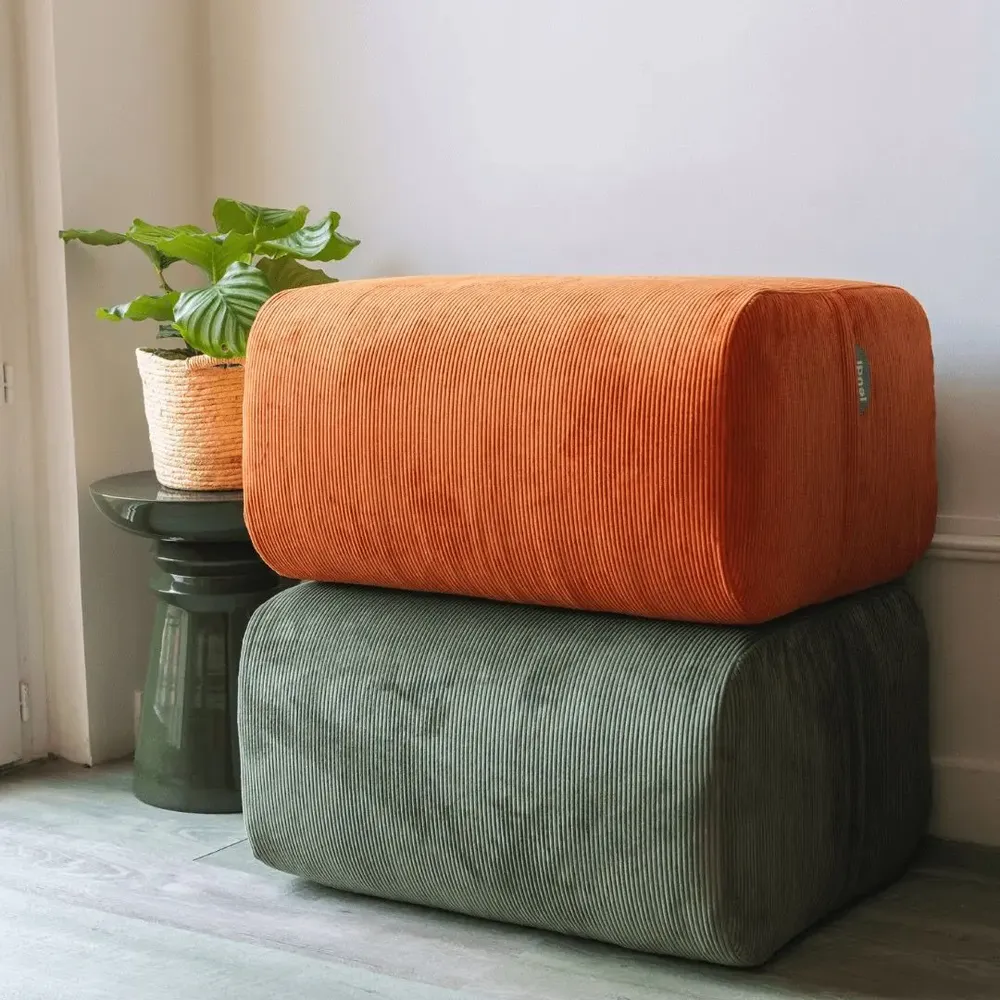 Ottomans - POP modular ottoman (khaki) - MAISON JEUDI