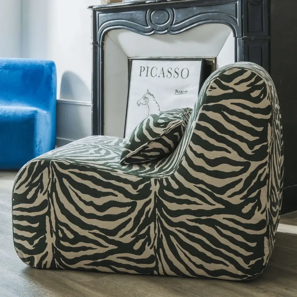Armchairs - JUNGLE FIRESIDE CHAIR - MAISON JEUDI