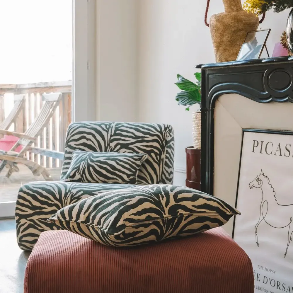 Armchairs - JUNGLE FIRESIDE CHAIR - MAISON JEUDI