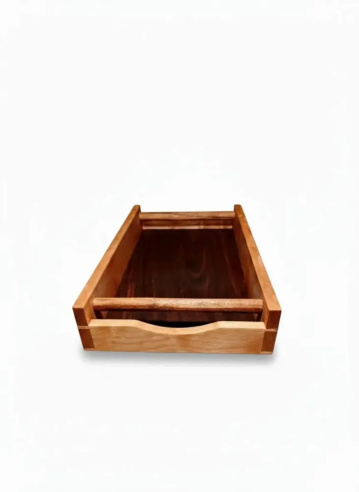 Storage boxes - Handmade Tray - MOCHA - GIUSEPPE DEEPAK BENTI