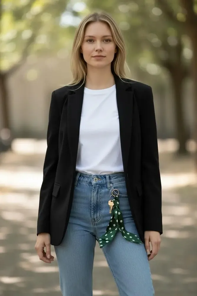 Jewelry - Gaïa polka dot bag charm - MAISON FITZGERALD