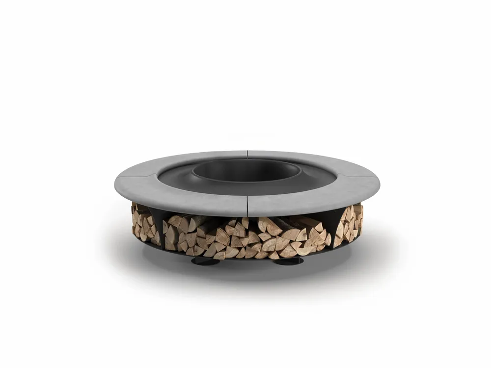 Cheminées d'extérieur - Foyer rond Caldera - SNOC