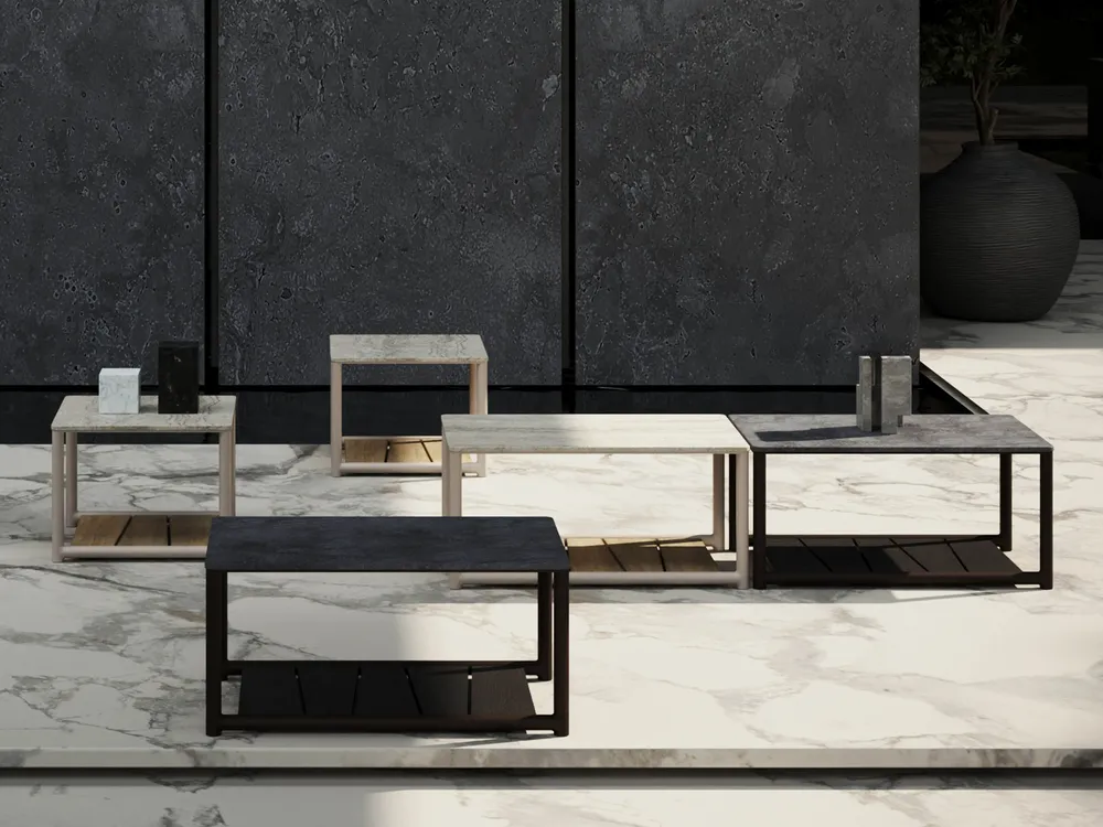 Tables de jardin - Table basse Sestri taille S - SNOC