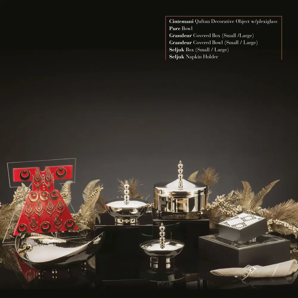 Bowls - Grandeur Covered Bowl Large - ANATOLI