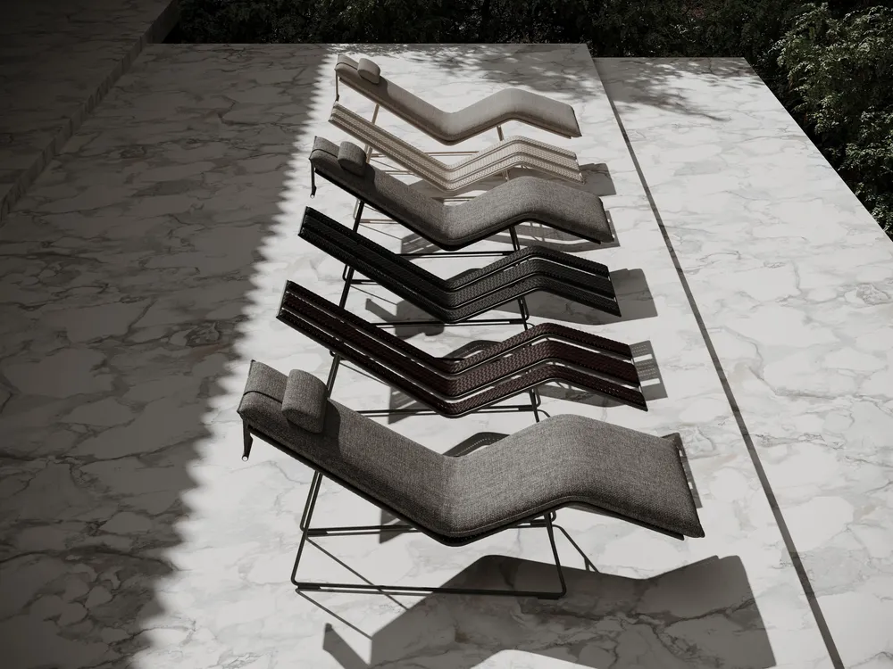 Canapés de jardin - Chaise longue Véu - SNOC