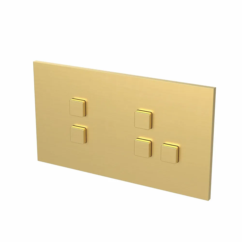 Recessed lighting - LIGHT AND BUTTON | SQUARE BUTTON - FEDE