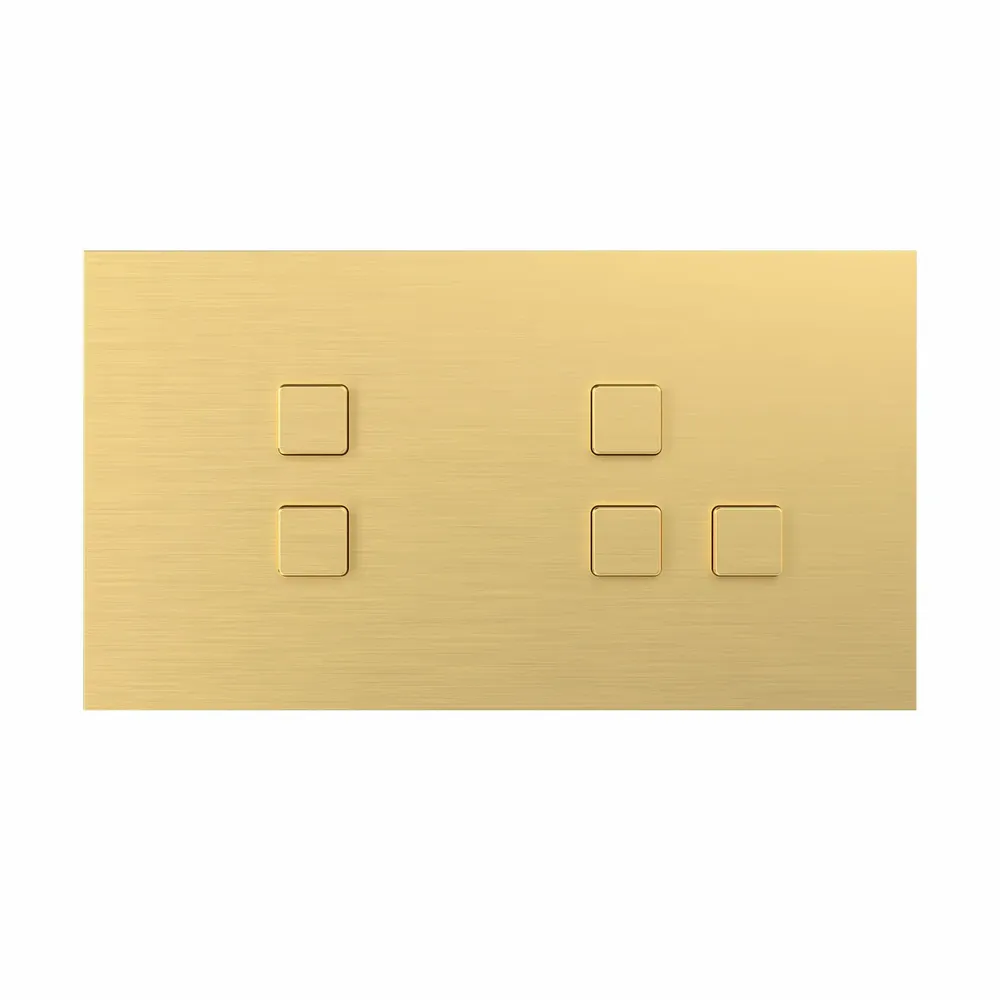 Recessed lighting - LIGHT AND BUTTON | SQUARE BUTTON - FEDE