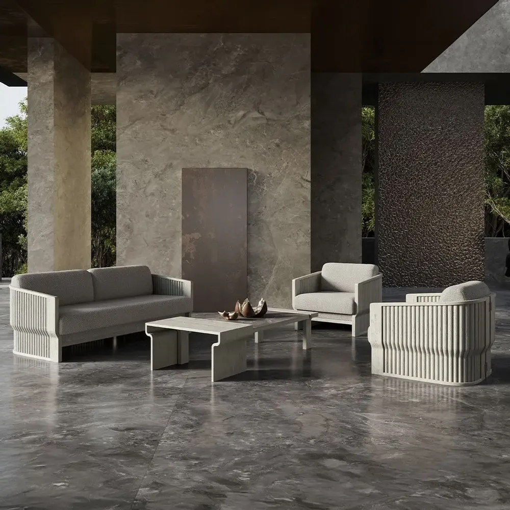 Canapés de jardin - Ensemble de salon Elythia - SNOC