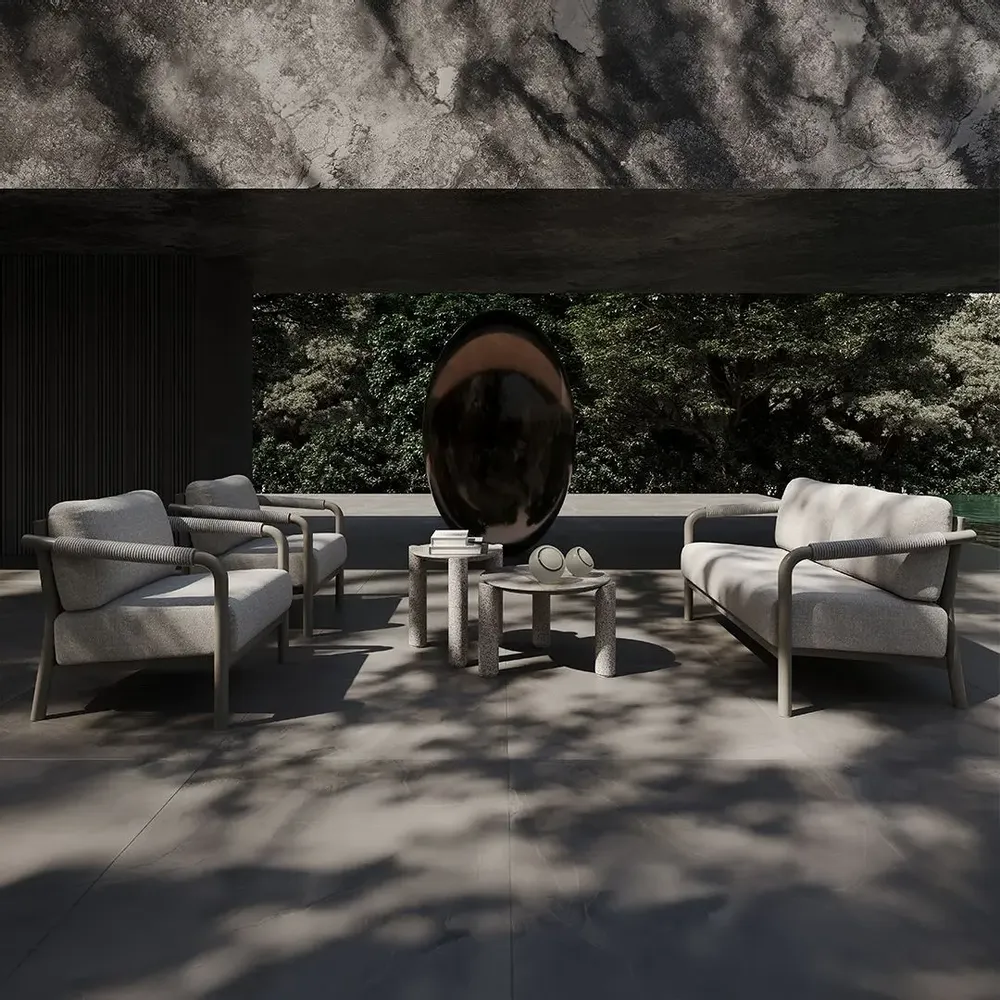 Canapés de jardin - Ensemble de salon Lorvain - SNOC