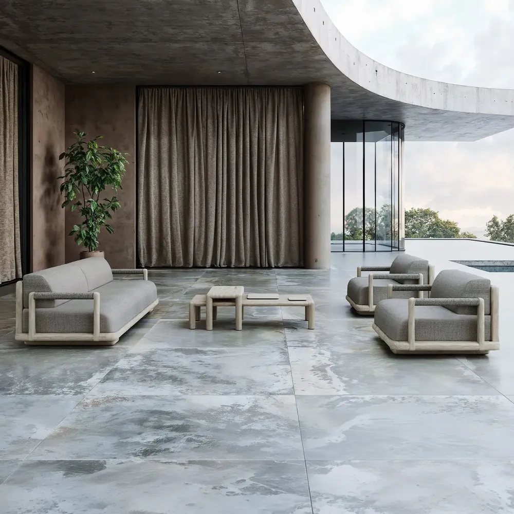 Lawn sofas   - Caleo Lounge Set - SNOC