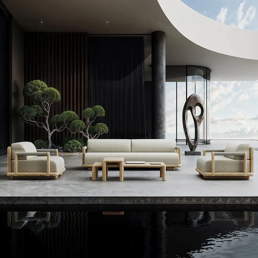 Lawn sofas   - Caleo Lounge Set - SNOC