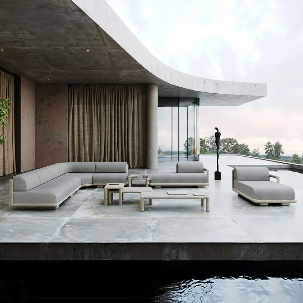 Canapés de jardin - Kit modulaire Caleo - SNOC