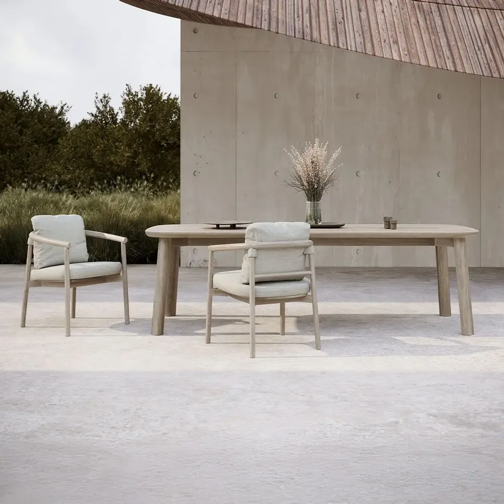 Lawn tables - Lyora Dining Set for 6 - SNOC