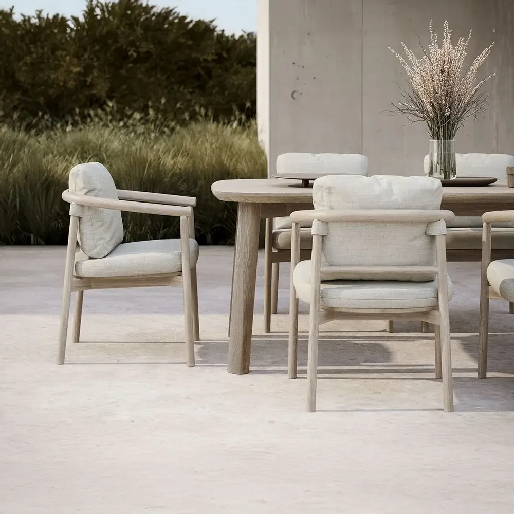 Lawn tables - Lyora Dining Set for 6 - SNOC