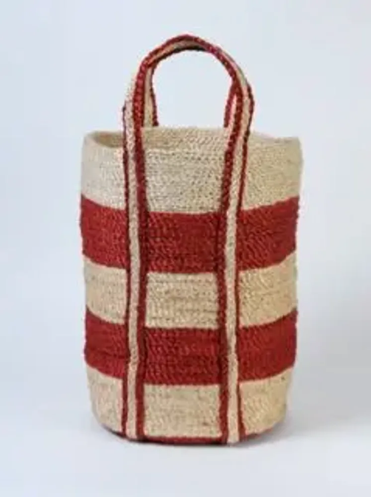 Shopping baskets - Round jute baskets - MAISON BENGAL