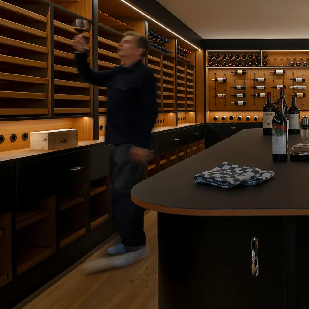 Shelves - "Haute Couture" Wine Cellar - CUBEX