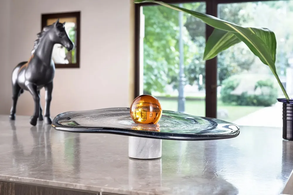 Verre d'art - Full Moon Over High water in Venice - AINA KARI